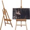 ARTIFY Large A-Frame Adjustable Painters Easel, Solid Beechwood Easel, Studio Easel with Brush Holder for Adults